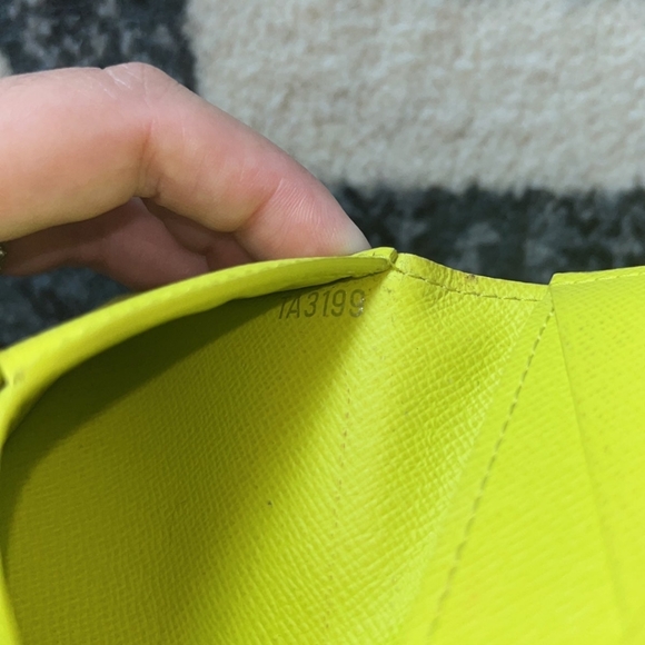 Louis Vuitton Taigarama Pocket Organizer NM Yellow - Picture 3 of 12